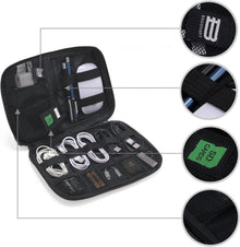 Electronics Cable Organizer for Cables USB Memory Cards