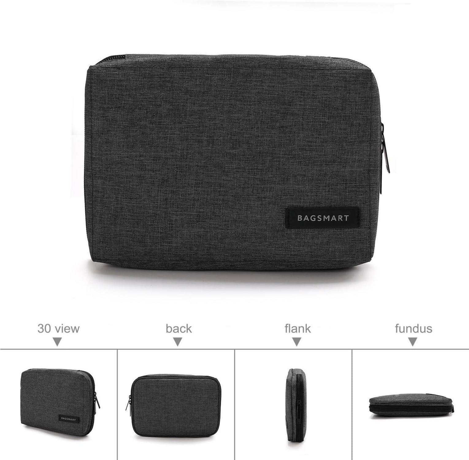 Bagsmart Cable Organizer for Electronics and Accessories, Water-Resistant