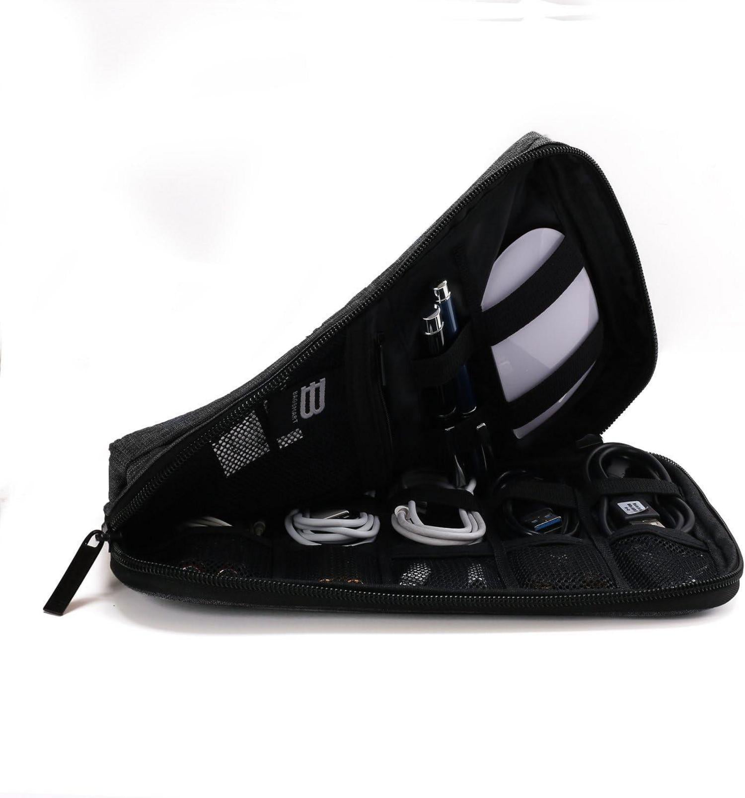 Multifunctional Electronics Cable Organizer Bag for Cables USB Memory Cards