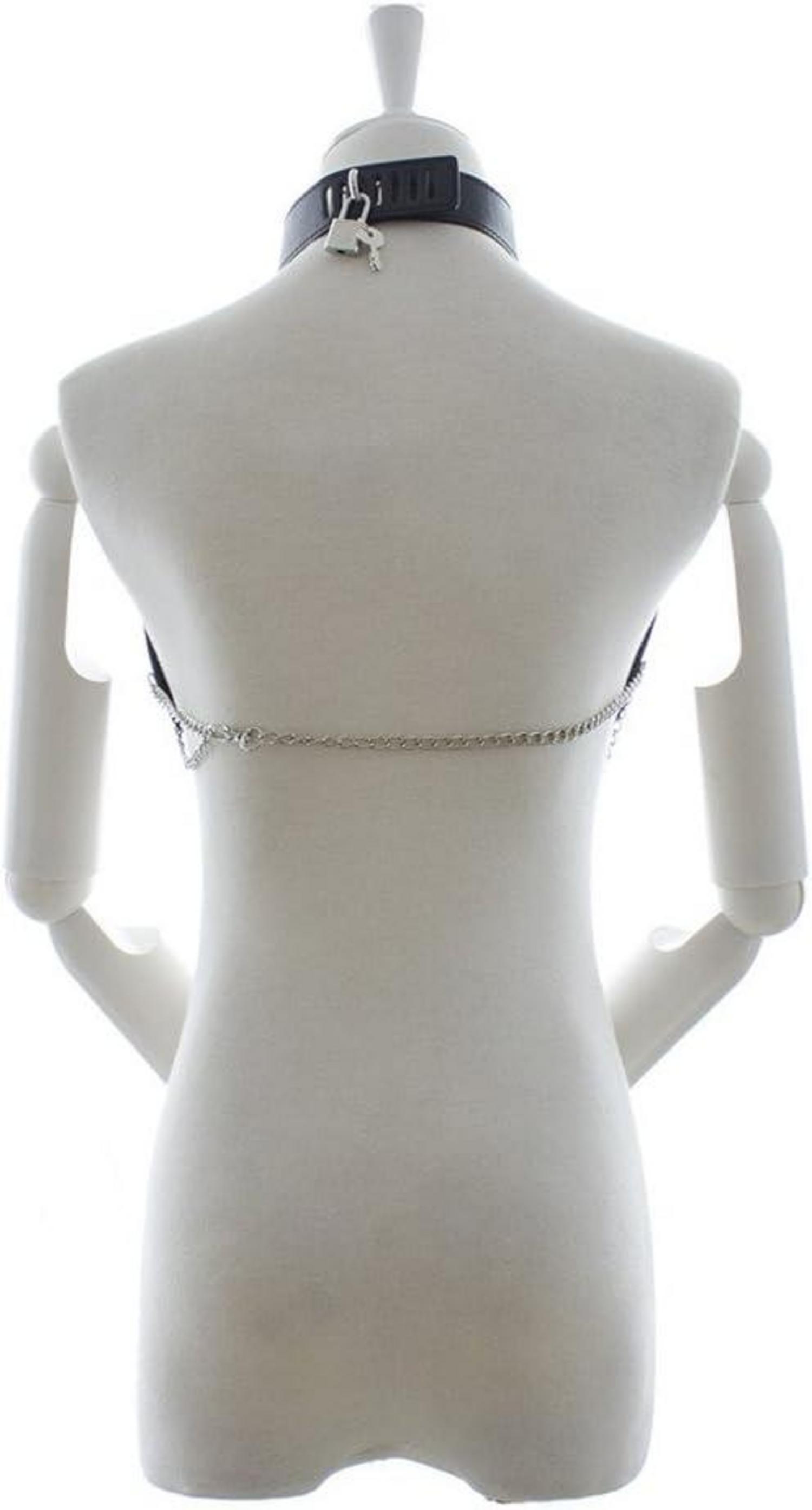 Körperharness Bondage Set mit verstellbarer Metallschnalle SM Fetisch BDSM Unterwäsche