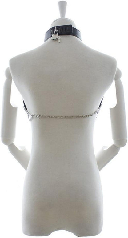 Körperharness Bondage Set mit verstellbarer Metallschnalle SM Fetisch BDSM Unterwäsche