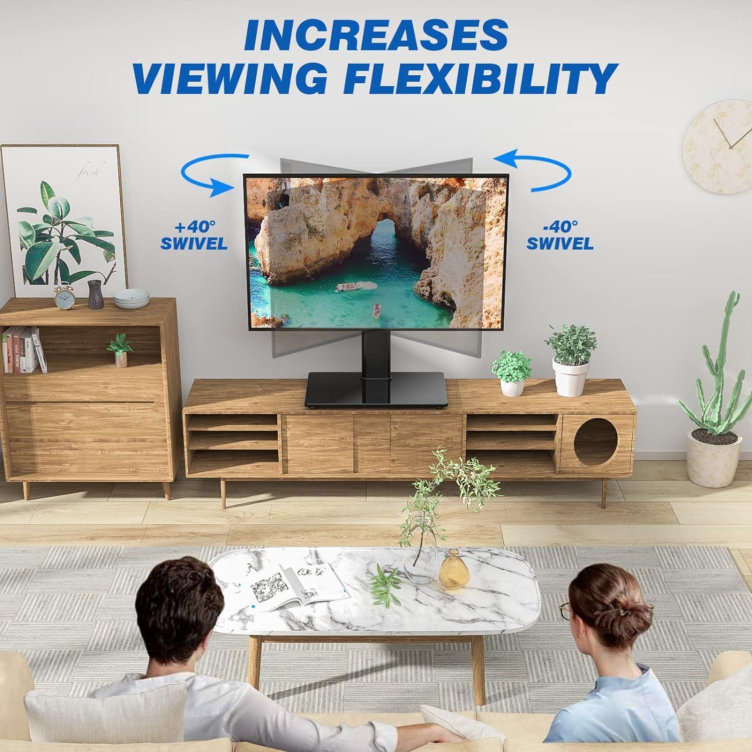 Höhenverstellbarer TV Standfuß für 23-43 Zoll