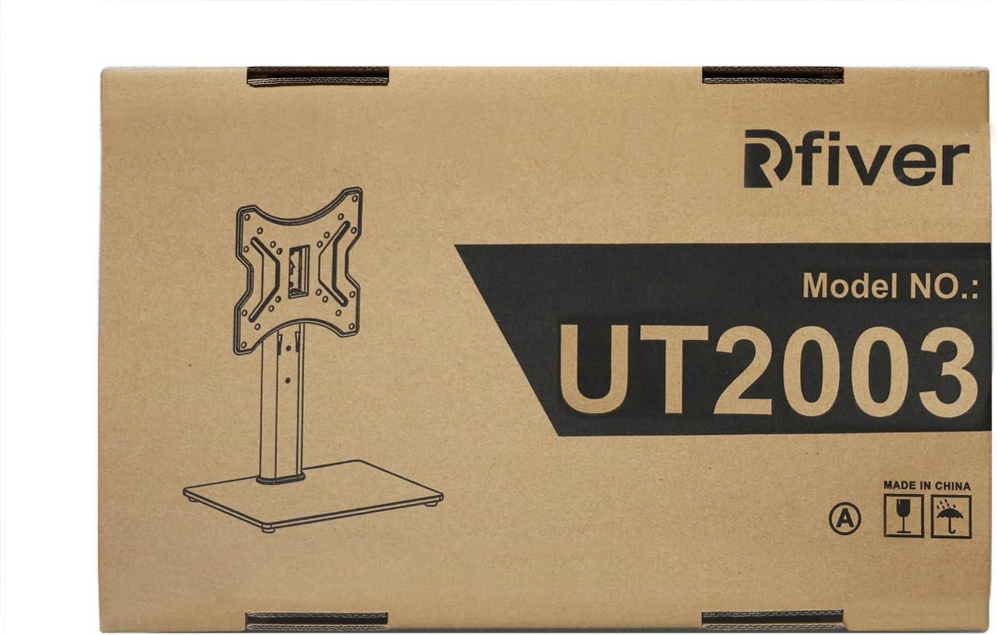 TV Standfuss Höhenverstellbar 23-43 Zoll LCD LED OLED Plasma bis 30 KG VESA