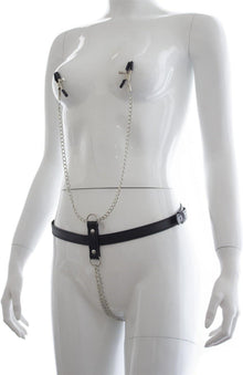 Boowhol Bondageset mit Nippelklemmen für SM Spiele