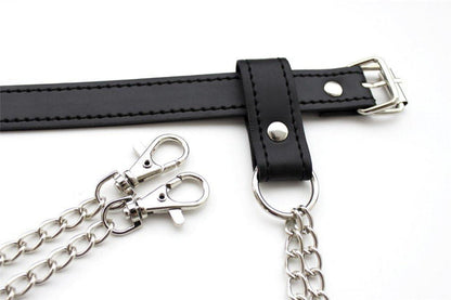 Boowhol Bondage Set mit Nippelklemmen für Männer und Frauen