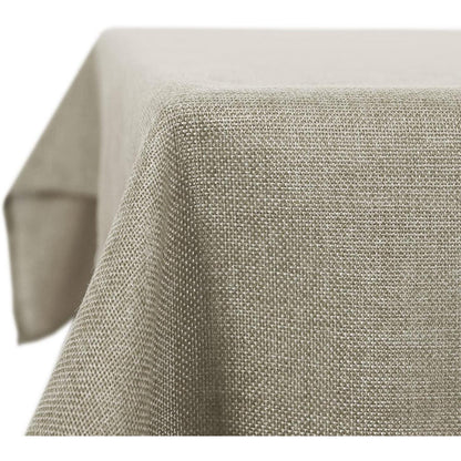 Leinenoptik Tischdecke wasserabweisend 280x130 cm