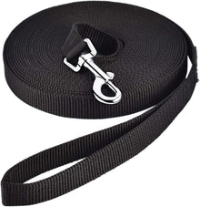 Schleppleine für Hunde Nylon Robuste Trainingsleine D-Karabiner 10m