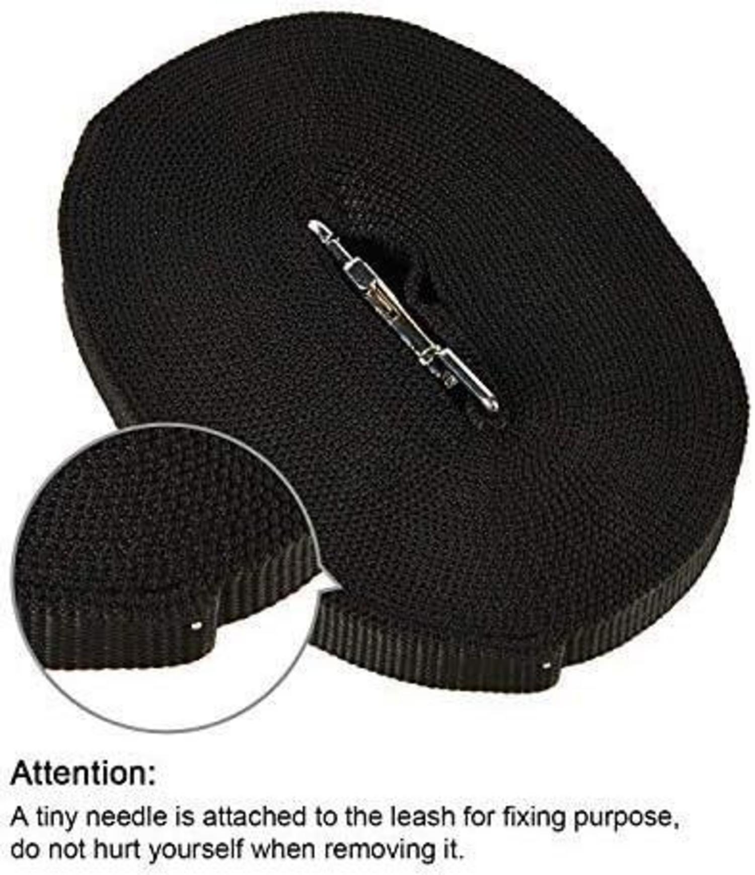 Schleppleine für Hunde 15m Nylon Hundeleine trainingsleine mit