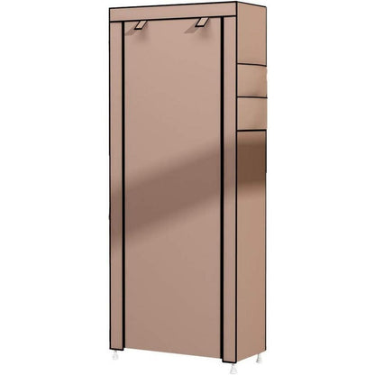 10-Tier Schuhschrank Schuhregal für 27 Paar Schuhe Beige