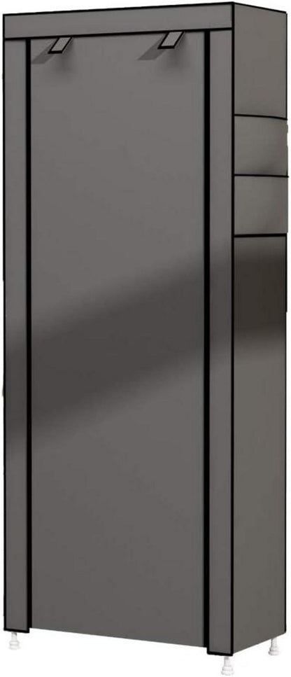 UDEAR 10-Tier Schuhschrank mit 27 Paaren Grau