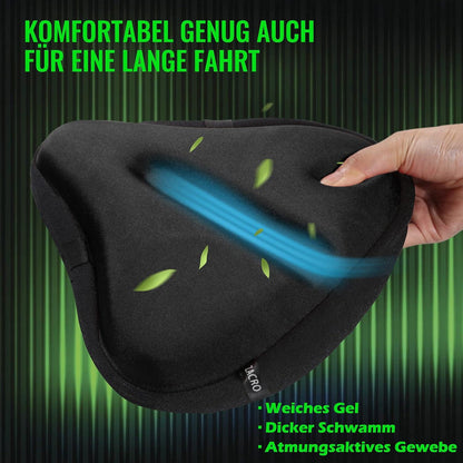 Gelüberzug für den Fahrradsitz wasserdichter Sattelschutz