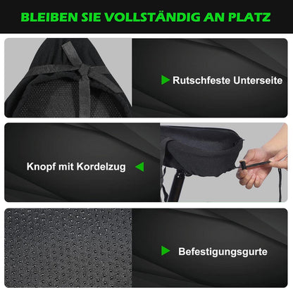 Zacro Gel Sattelbezug Fahrradsitz wasserdicht 29 x 27cm
