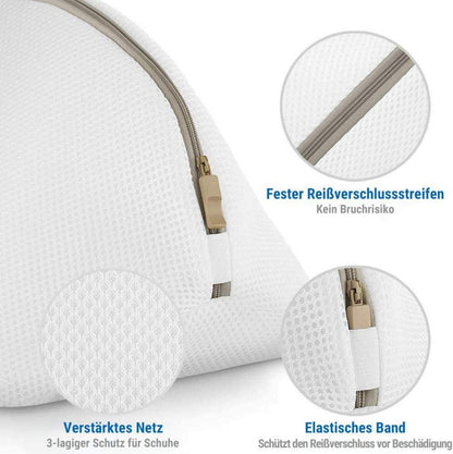 Wäschenetz 2er Set für Schuhe Sneaker Schutz und Reise