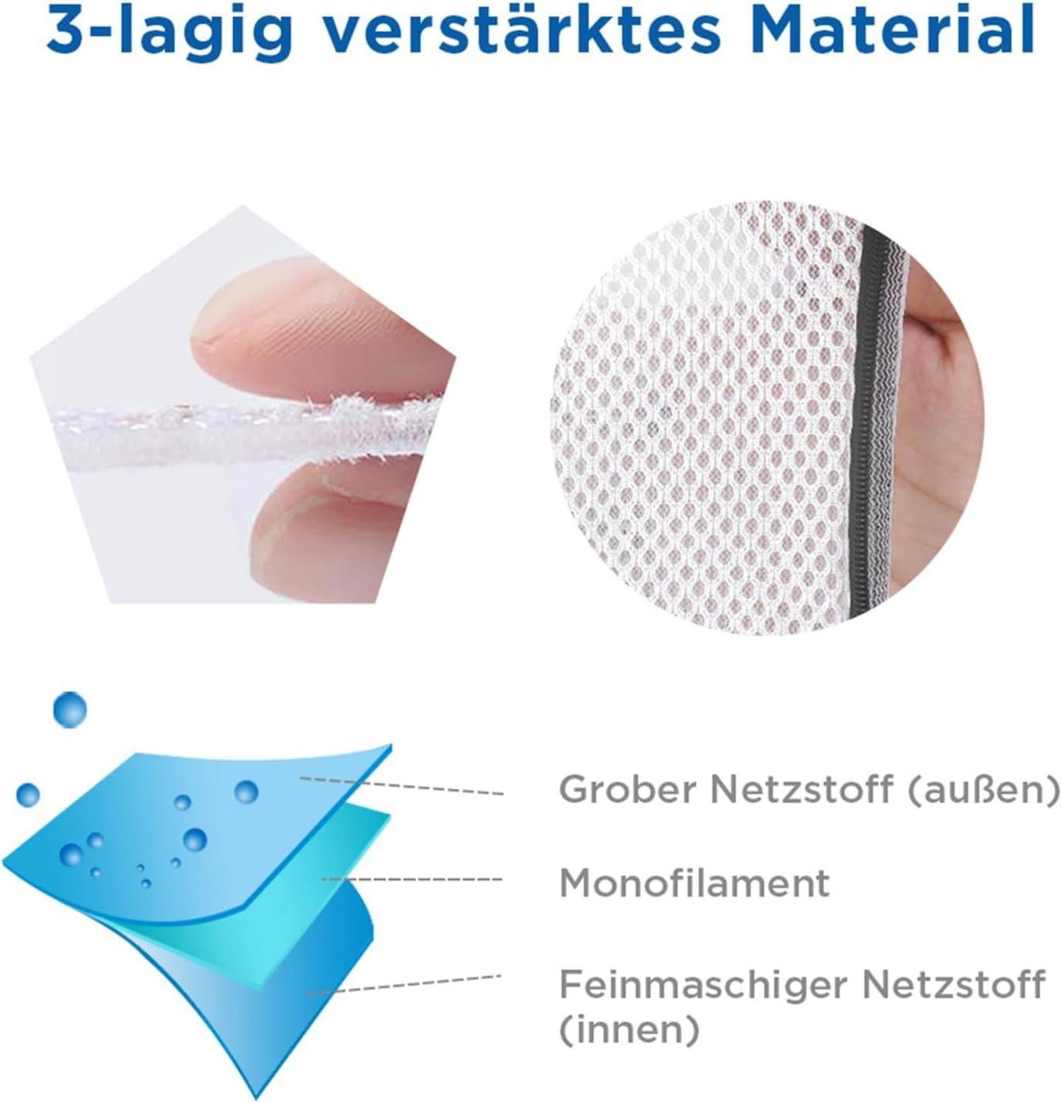 Wäschenetz Wäschesack Schuhe Sneaker Schutz Reise Waschmaschine