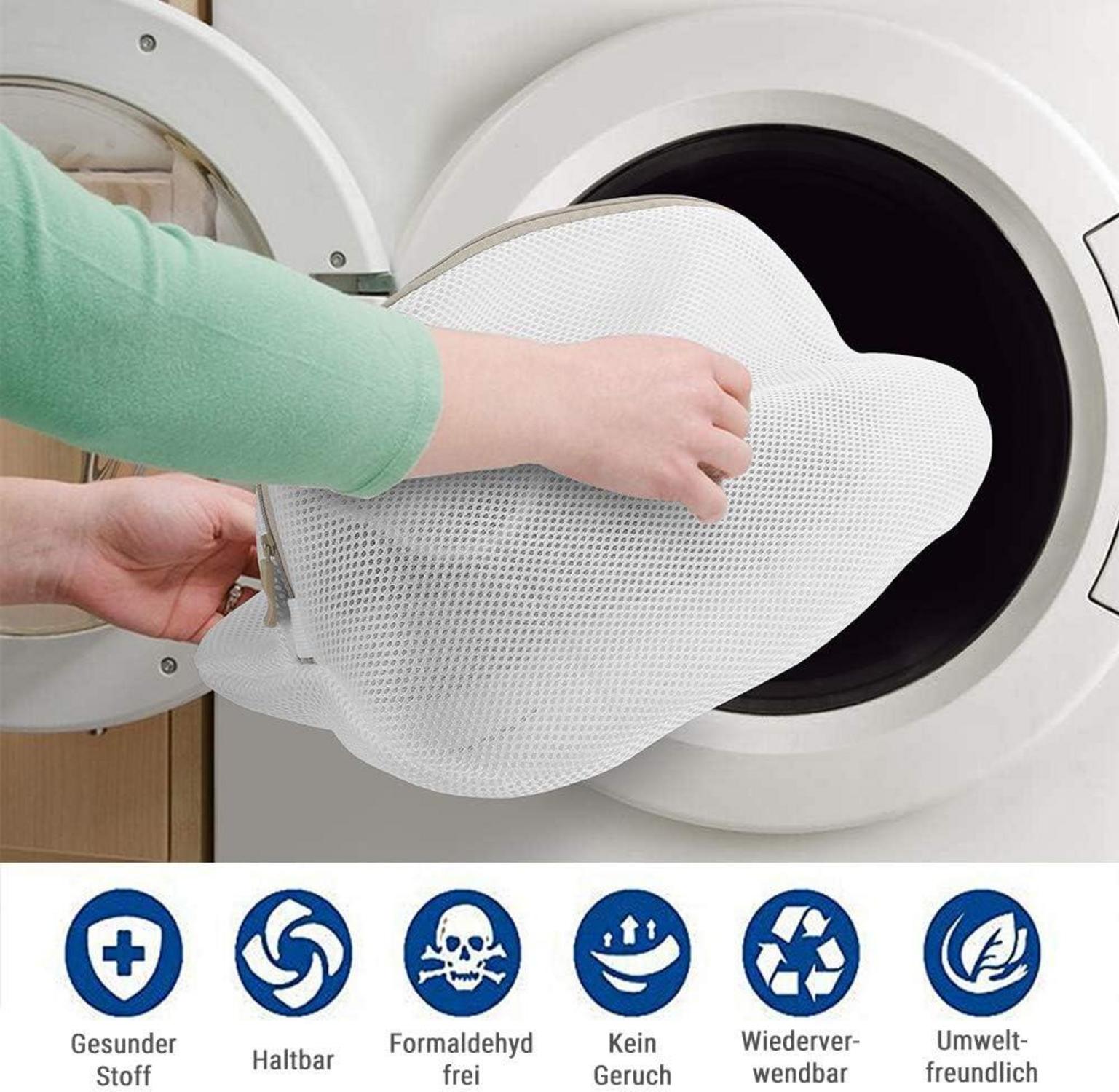 2er Pack Wäschenetz Wäschesack Schuhe Sneaker Schutz für Waschmaschine