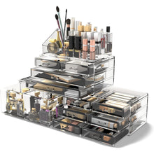 XL Transparent Makeup Organizer 4 Lagen Schminkaufbewahrung