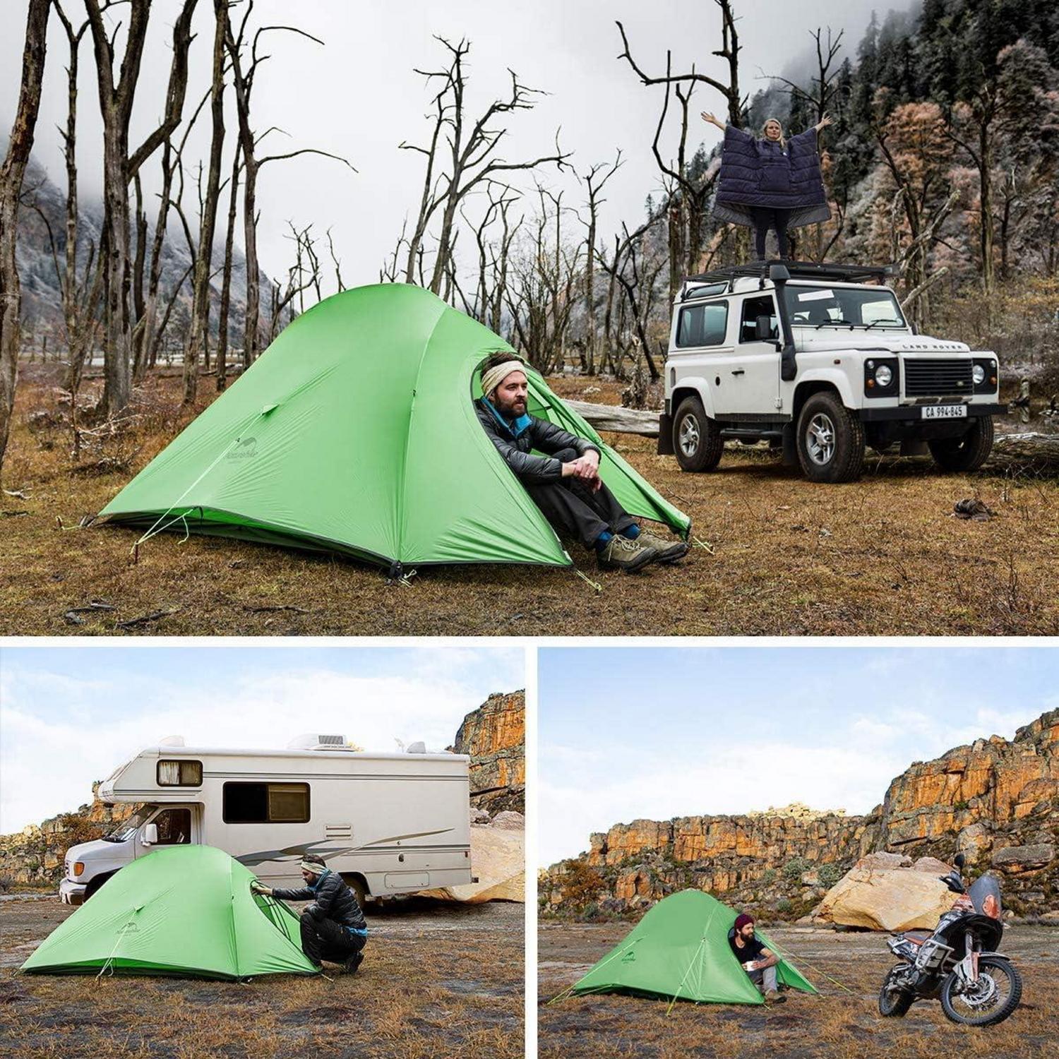 Naturehike Cloud up 2 Ultraleichtes Campingzelt 2 Personen 3-4 Saison Wandern