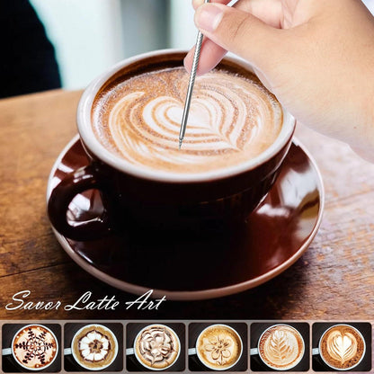 Milchkännchen Edelstahl 350ml Aufschäumen Cappuccino Latté Silber