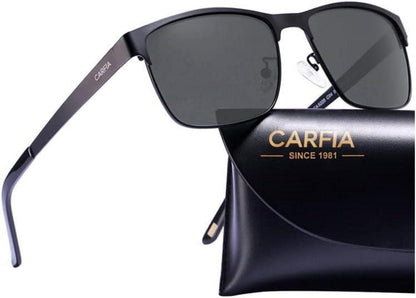 Polarisierte Sport-Sonnenbrille UV400 Metallrahmen Herren Eyewear