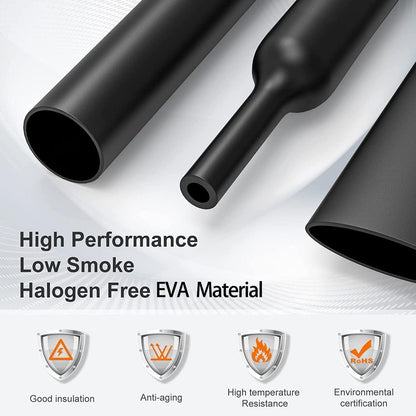 560-teiliges Eventronic Schrumpfschlauch Set 12 Größen 5