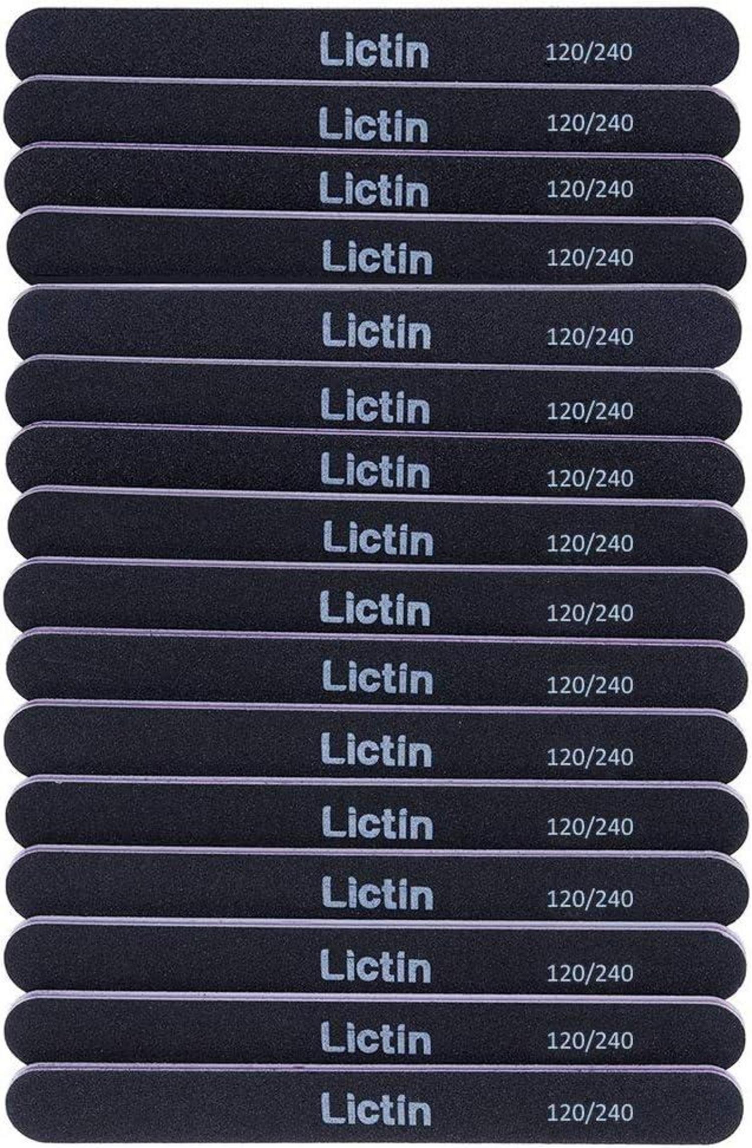 16er Pack Profi Doppelseitige Einweg Nagelfeilen (120/240