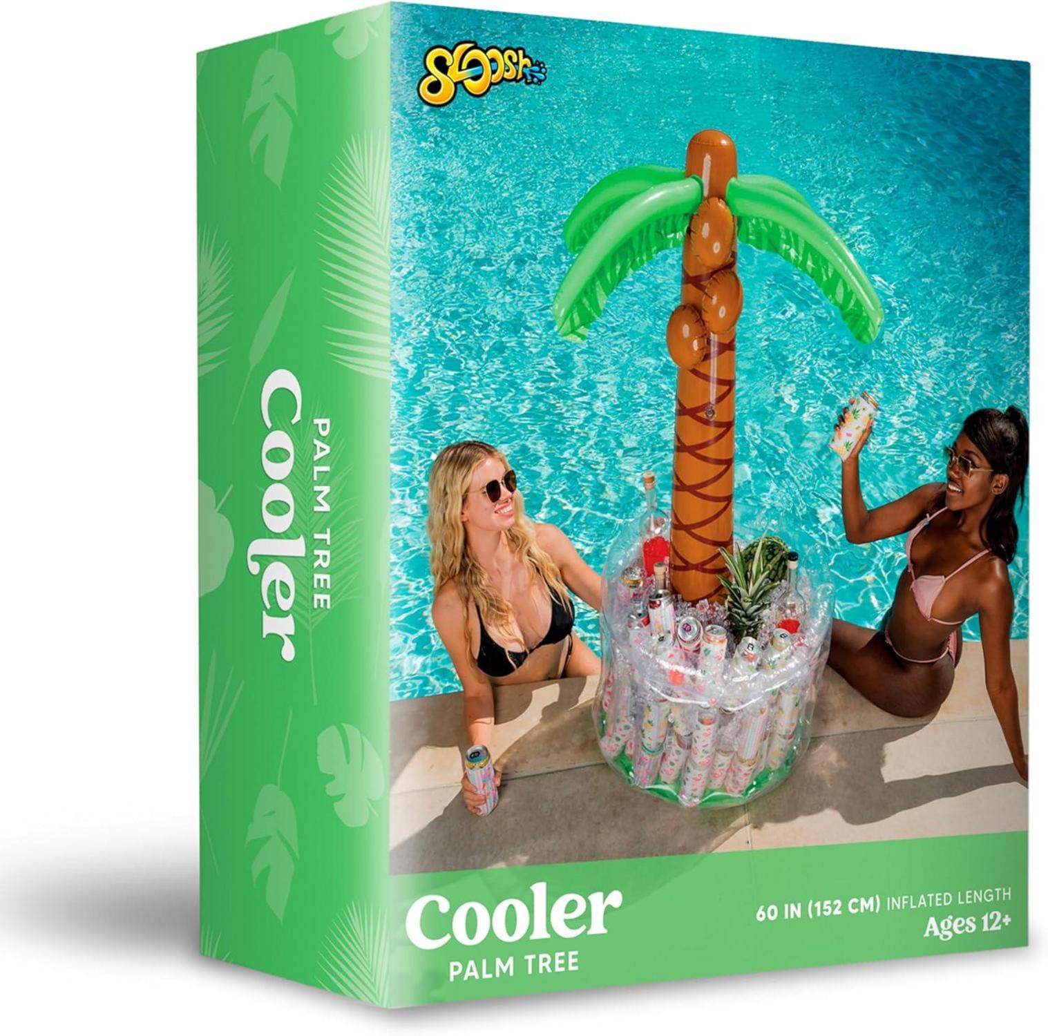 Aufblasbarer Palmen-Getränkekühler 152cm Pool Strand Party Zubehör