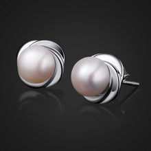 Perlen Ohrringe Damen 925 Sterling Silber Zuchtperle