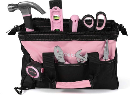 106-teiliges Rosa Werkzeugset mit Tasche - Hochwertiger