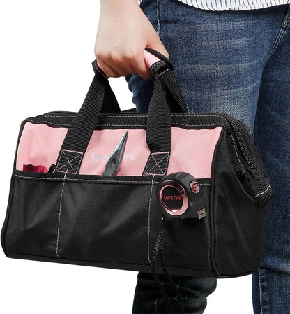 WORKPRO 106-teiliges Pink Werkzeug Set in Rosa Nylontasche