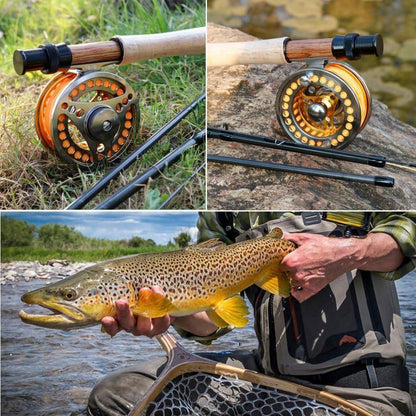 Große Angelrolle für Fliegenfischen 5/6 7/8 BB CNC