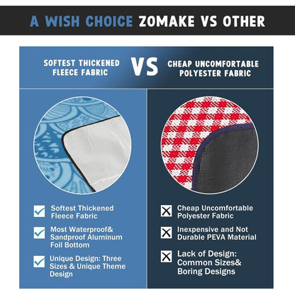 Picknickdecke 200x200 Wasserdicht