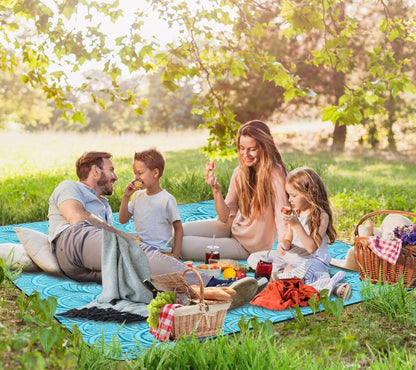 Picknickdecke 200x200 Wasserdicht
