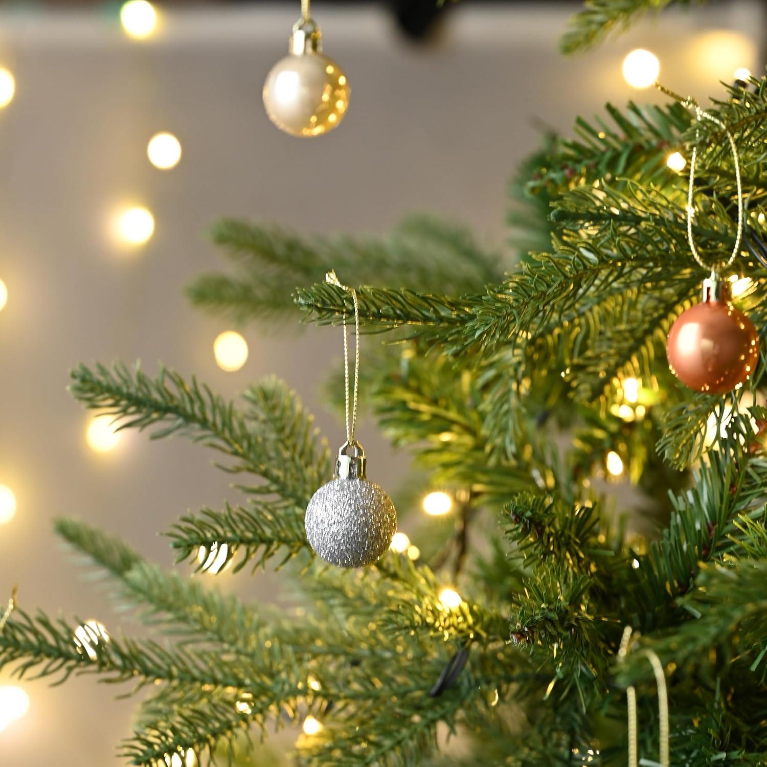 Valery Madelyn Weihnachtskugeln Bronze Thema, 49-teilig