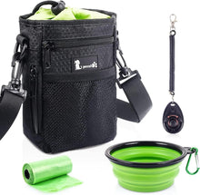 Futterbeutel Hund 4 in 1 Wasserdicht mit Poop Tasche und Clicker