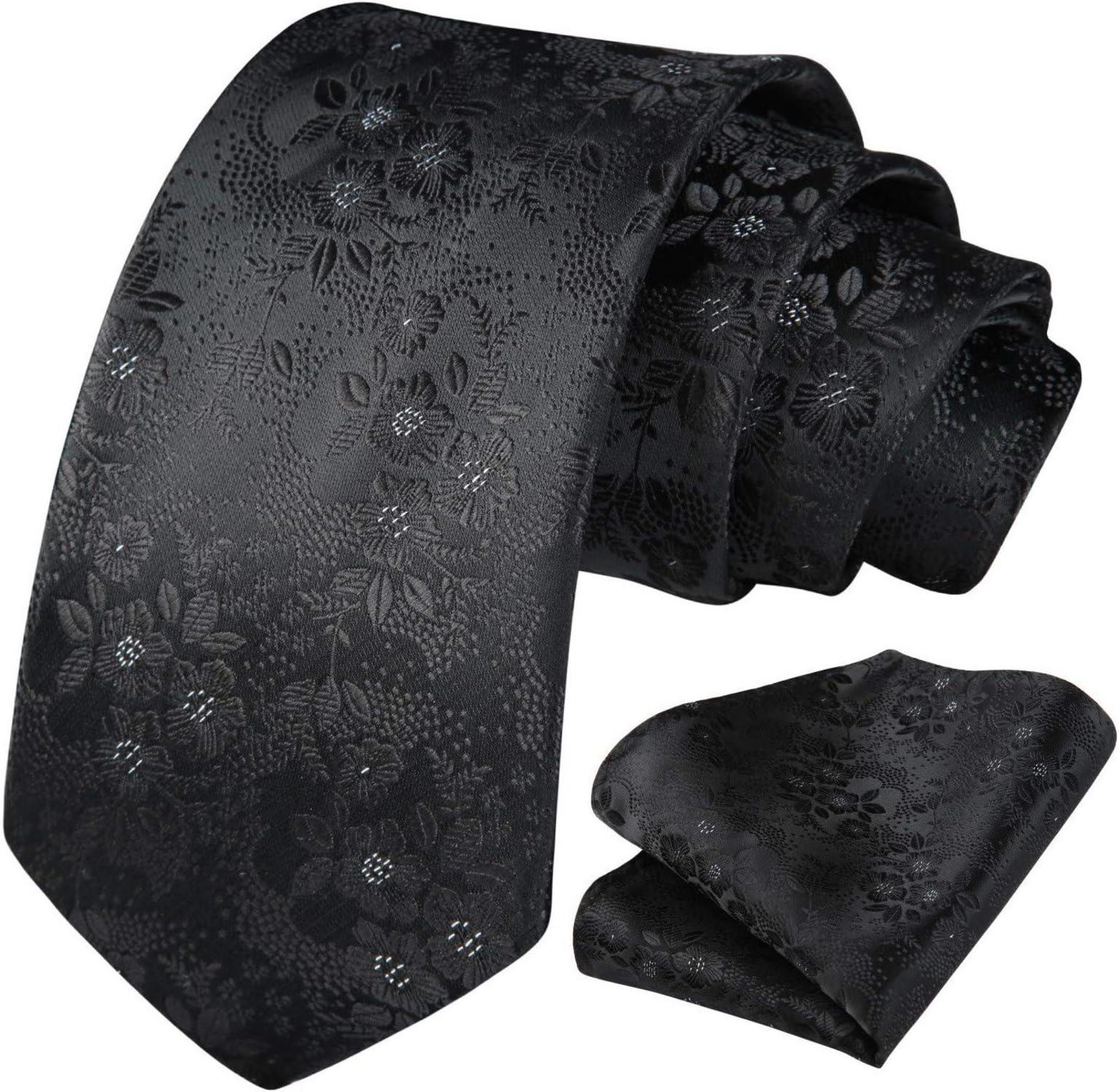 Herren Krawatten Set Paisley Florale Hochzeit Seidenkrawatte A Fuchsia