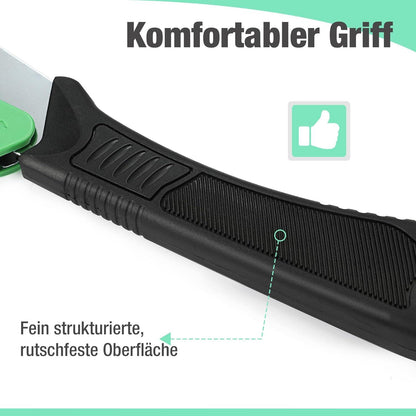 Klappbare Astsäge 3-in-1 mit scharfen Klingen aus Cr-V, 19 cm Sägeblattlänge