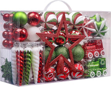 Weihnachtskugeln 100tlg Kunststoff Christbaumkugeln klassische Serie