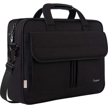 Taygeer Laptoptasche 15.6 Zoll Herren Wasserdicht Schwarz