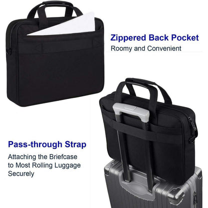 Taygeer Laptoptasche 15.6 Zoll Herren Wasserdicht Schwarz