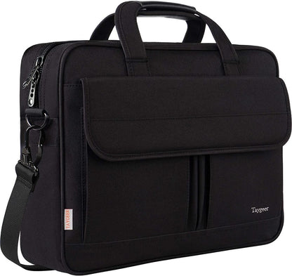 Laptoptasche 15.6 Zoll Premium Wasserdicht Schwarz Umhängetasche