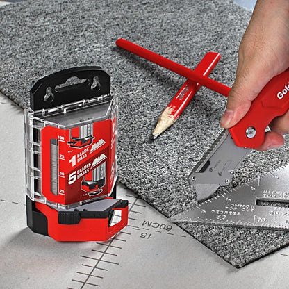 Goldblatt G08283 SK2M-Stahl Allzweckklingen 100 Stück mit