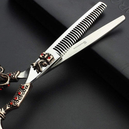 5.5 Zoll Friseurschere Set Edelstahl – Ergonomisch & Verstellbar