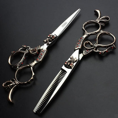 5.5 Zoll Friseurschere Set Edelstahl – Ergonomisch & Verstellbar