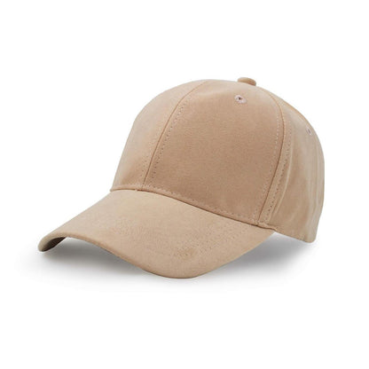 Wildlederimitat Baseball Cap Unisex – Khaki