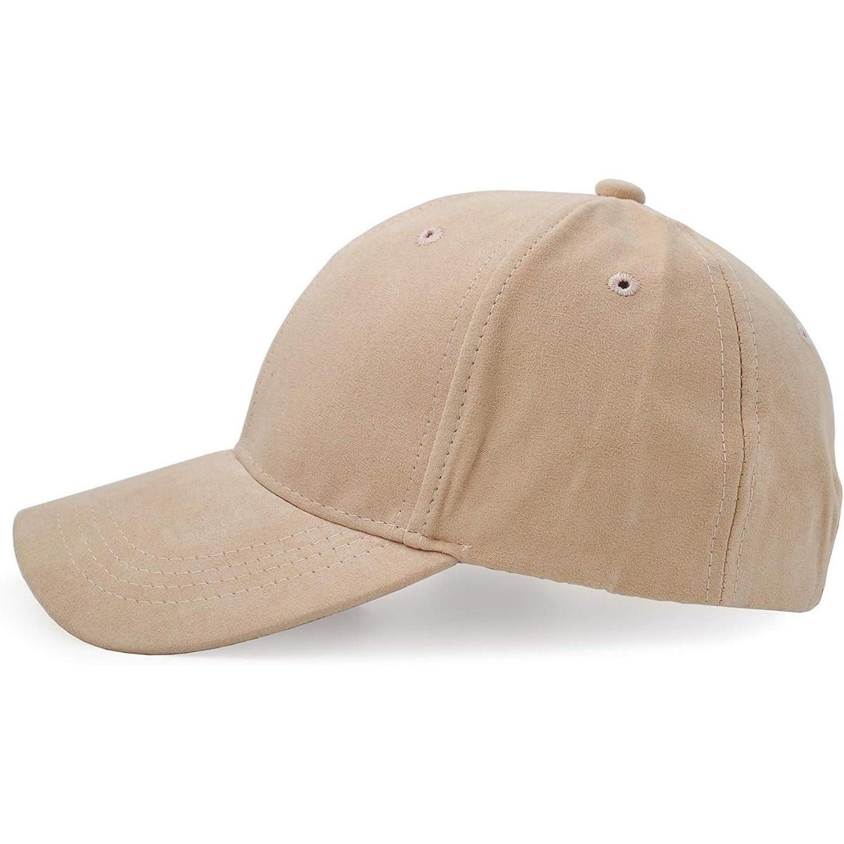 Wildlederimitat Baseball Cap Unisex – Khaki