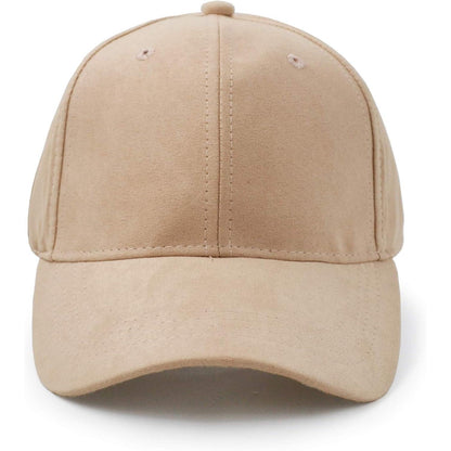 Wildlederimitat Baseball Cap Unisex – Khaki