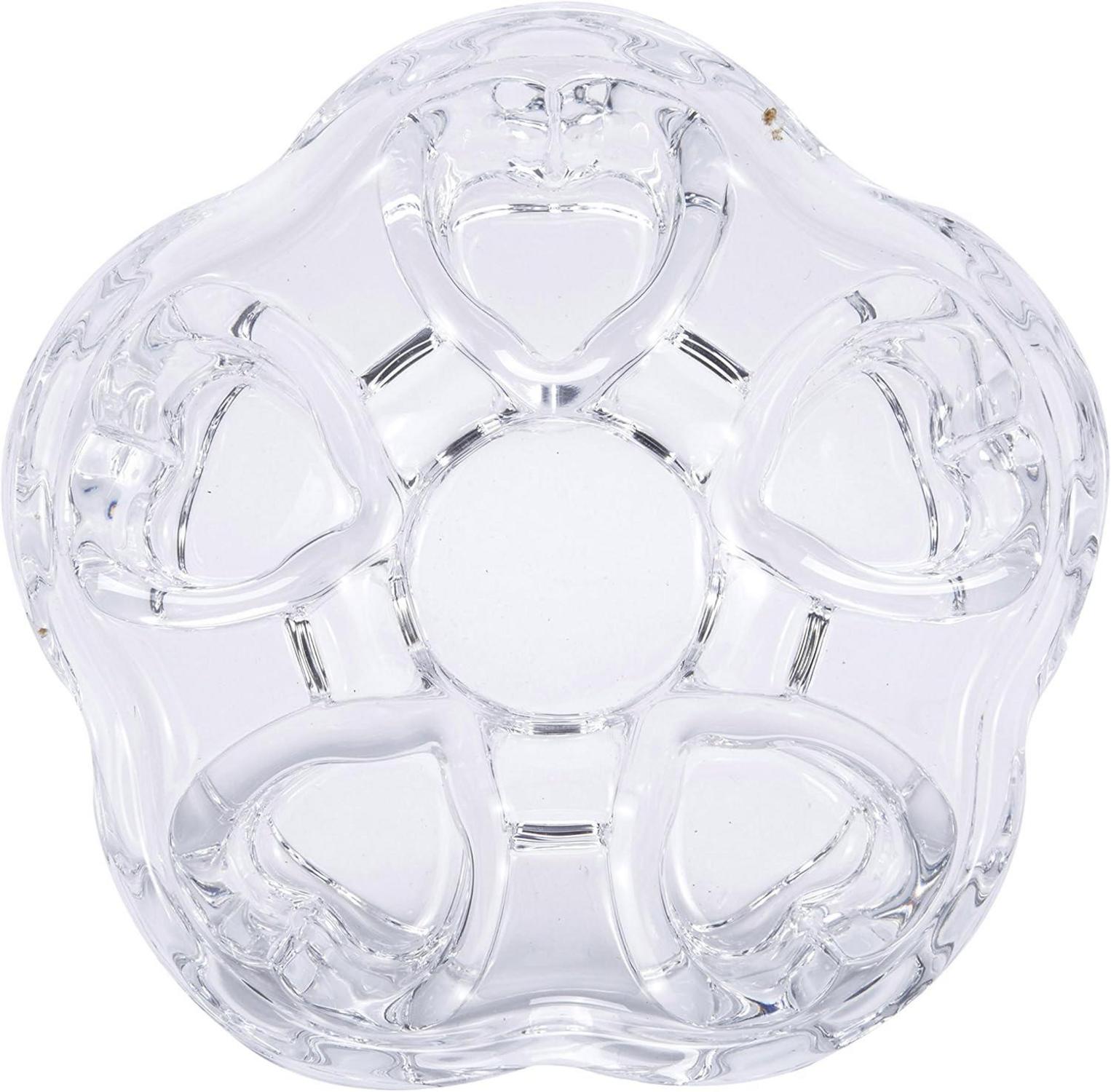 Elegante Teekanne aus hitzebeständigem Klarglas 600 ml mit