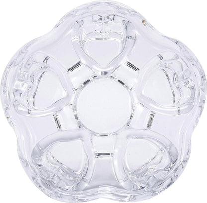 Elegante Teekanne aus hitzebeständigem Klarglas 600 ml mit