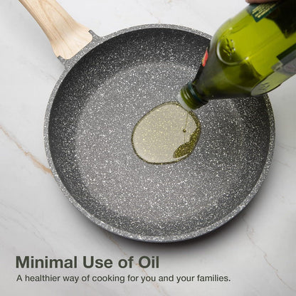 CAROTE Graniston Bratpfanne 20,3 cm Antihaft Induktion