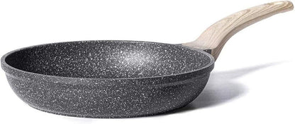 Bratpfanne 20,3cm Schwarz Antihaft Granitbeschichtung Induktion